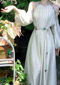 A Vintage Style Dress with Delicate Timeless Details