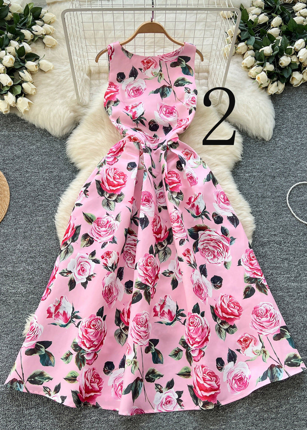 A Vintage Style Dress with Delicate Timeless Details