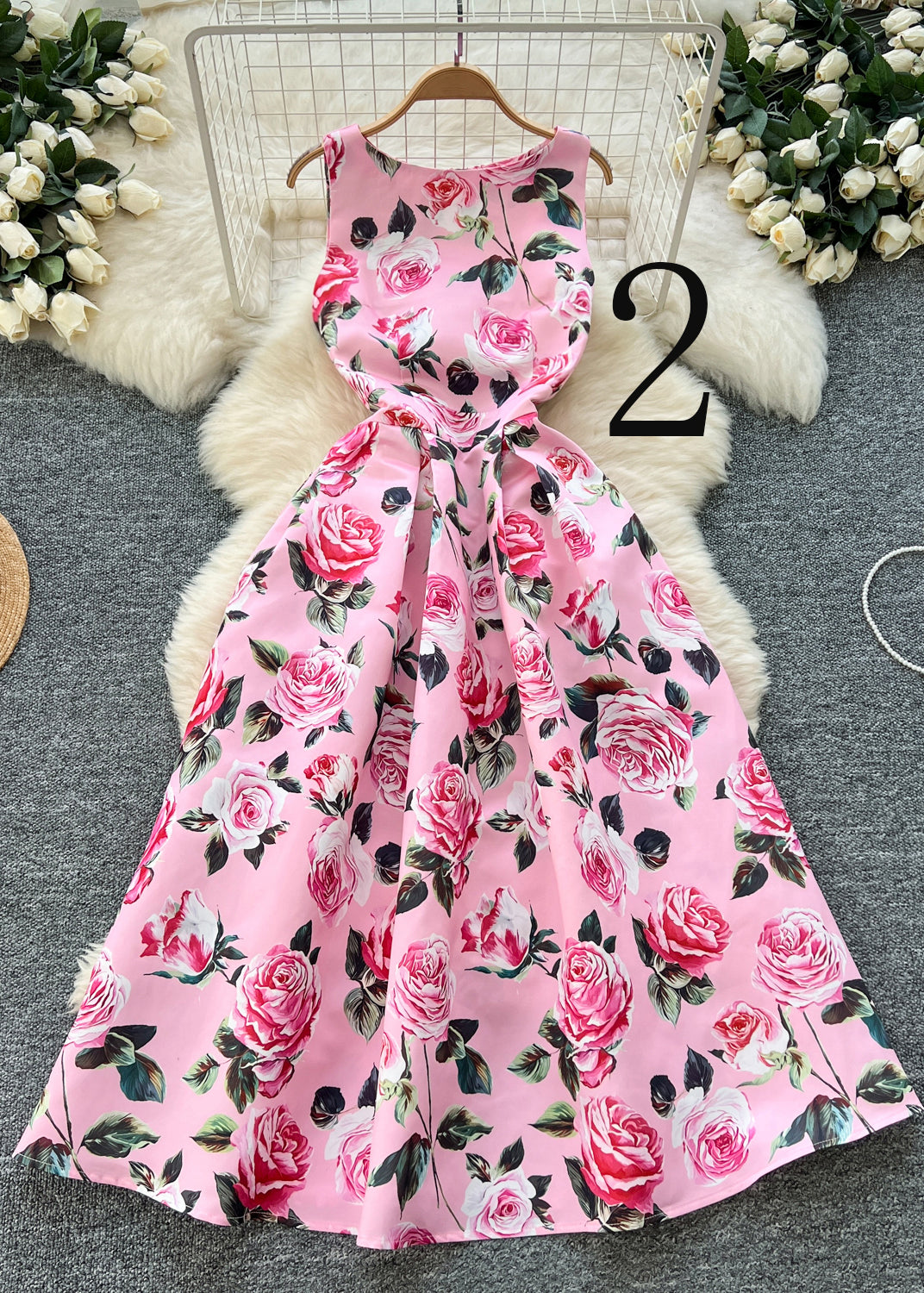 A Vintage Style Dress with Delicate Timeless Details
