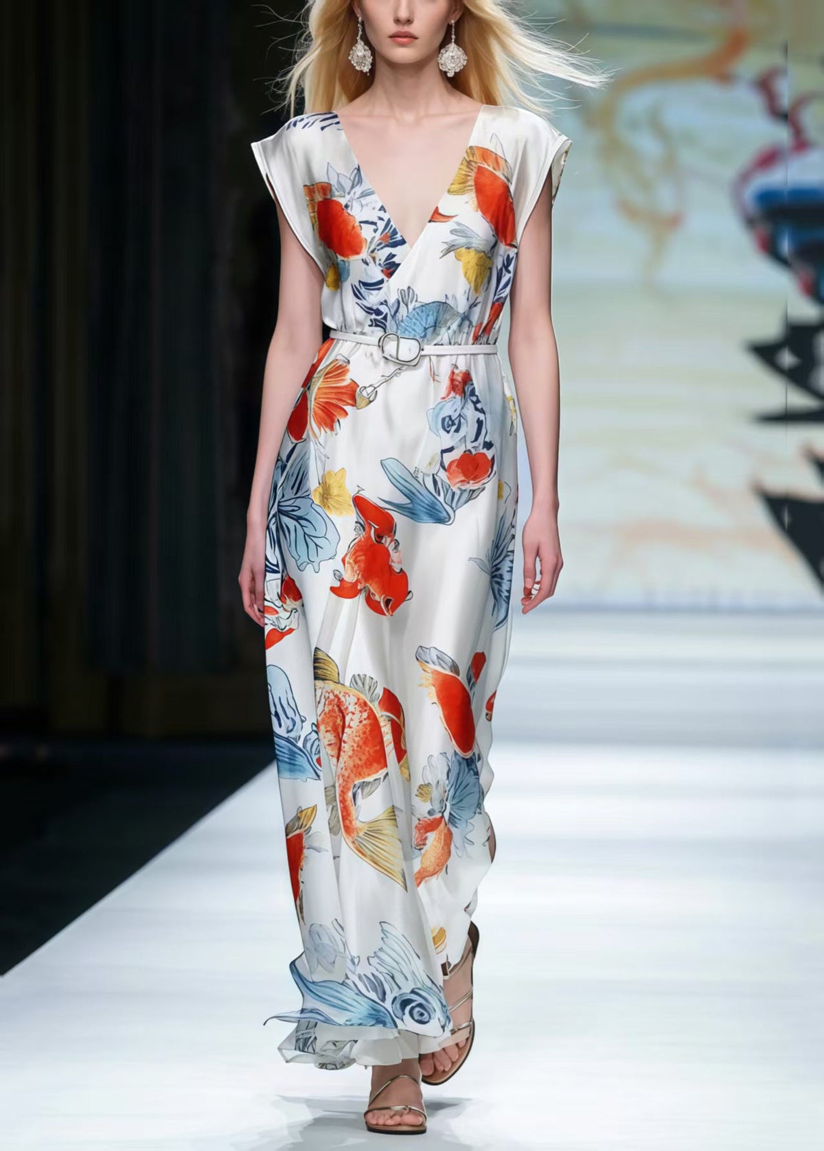 A Vintage Style Dress with Delicate Timeless Details