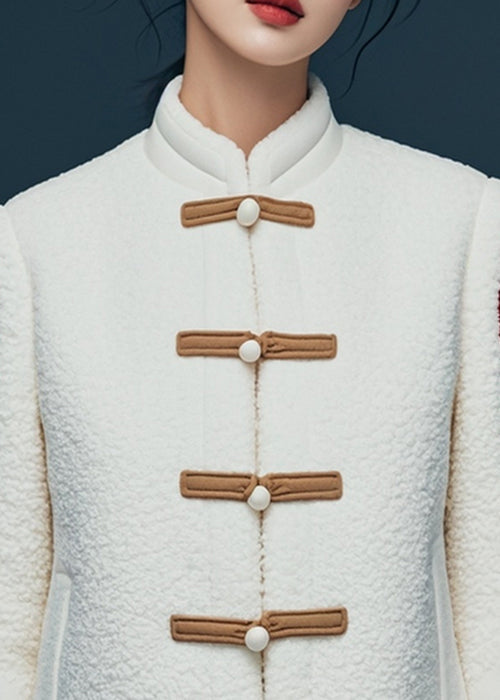 A Vintage Style Coat with Delicate Timeless Details