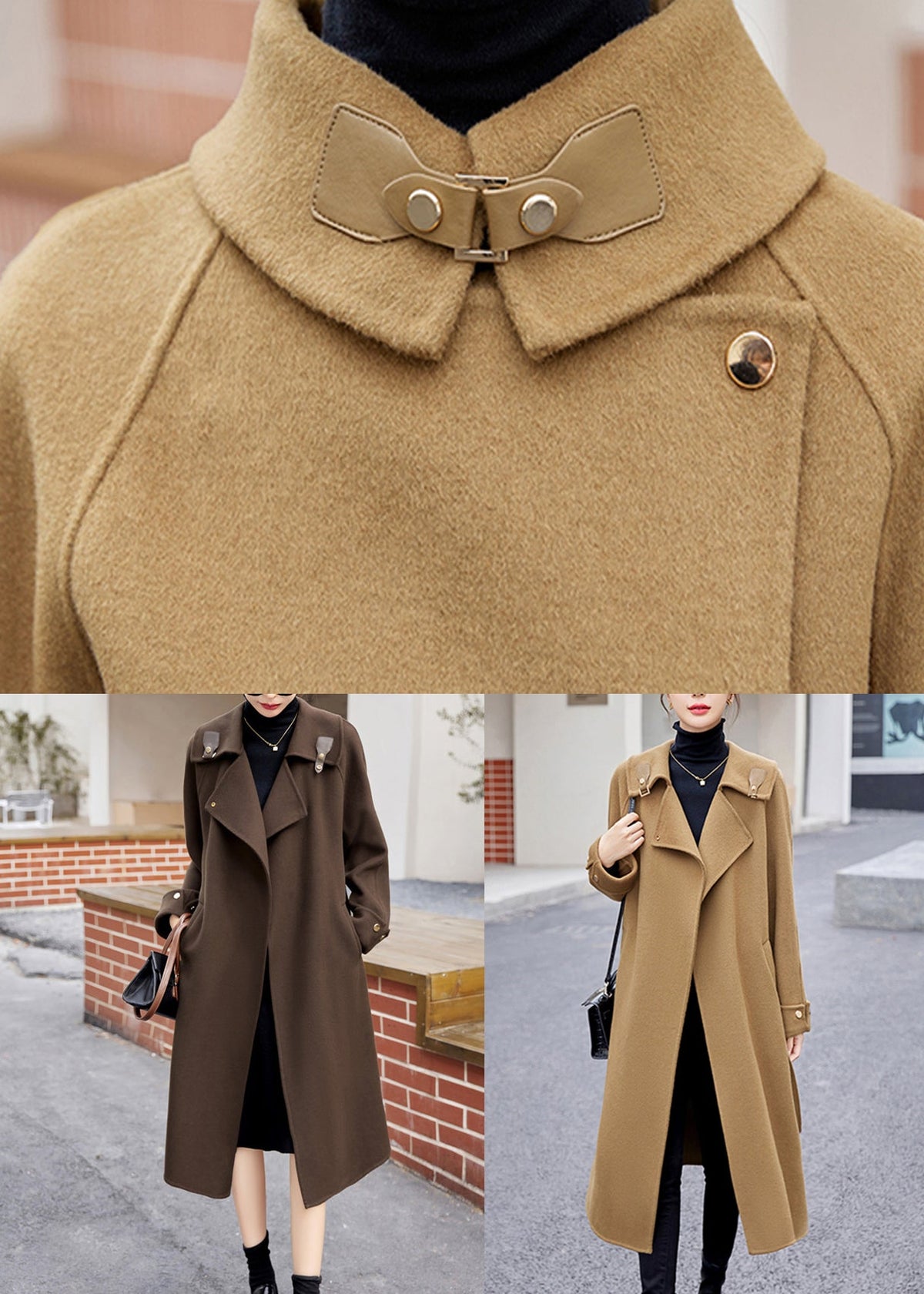 Sophisticated Coat with a Clean Classic Look