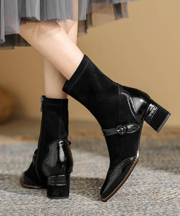 Classic Orthopedic Boots with Timeless Style