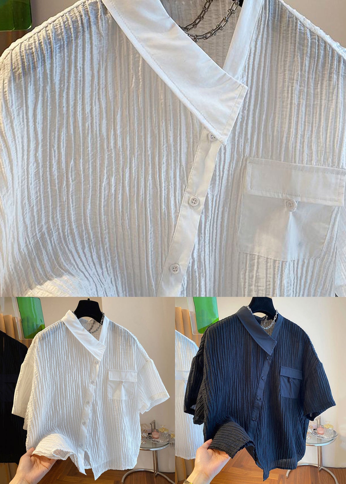 Well Tailored Blouse with a Graceful Silhouette