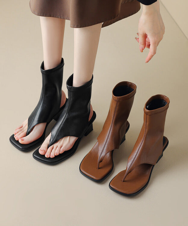 Chic Orthopedic Boots with Unique Design