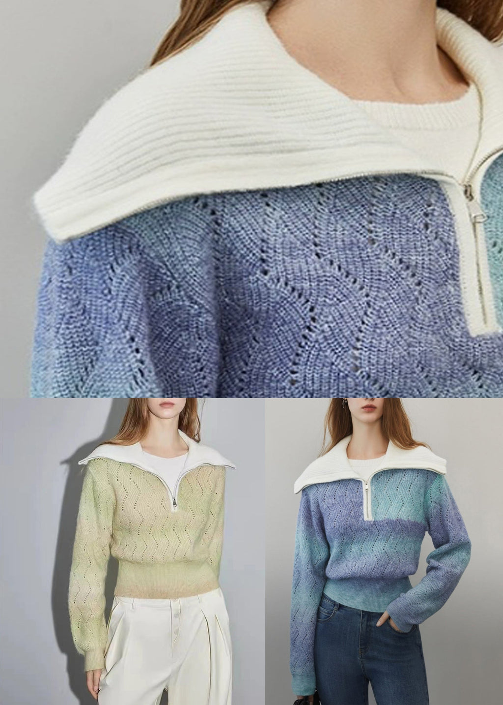 Vintage Inspired Sweater with a Contemporary Edge
