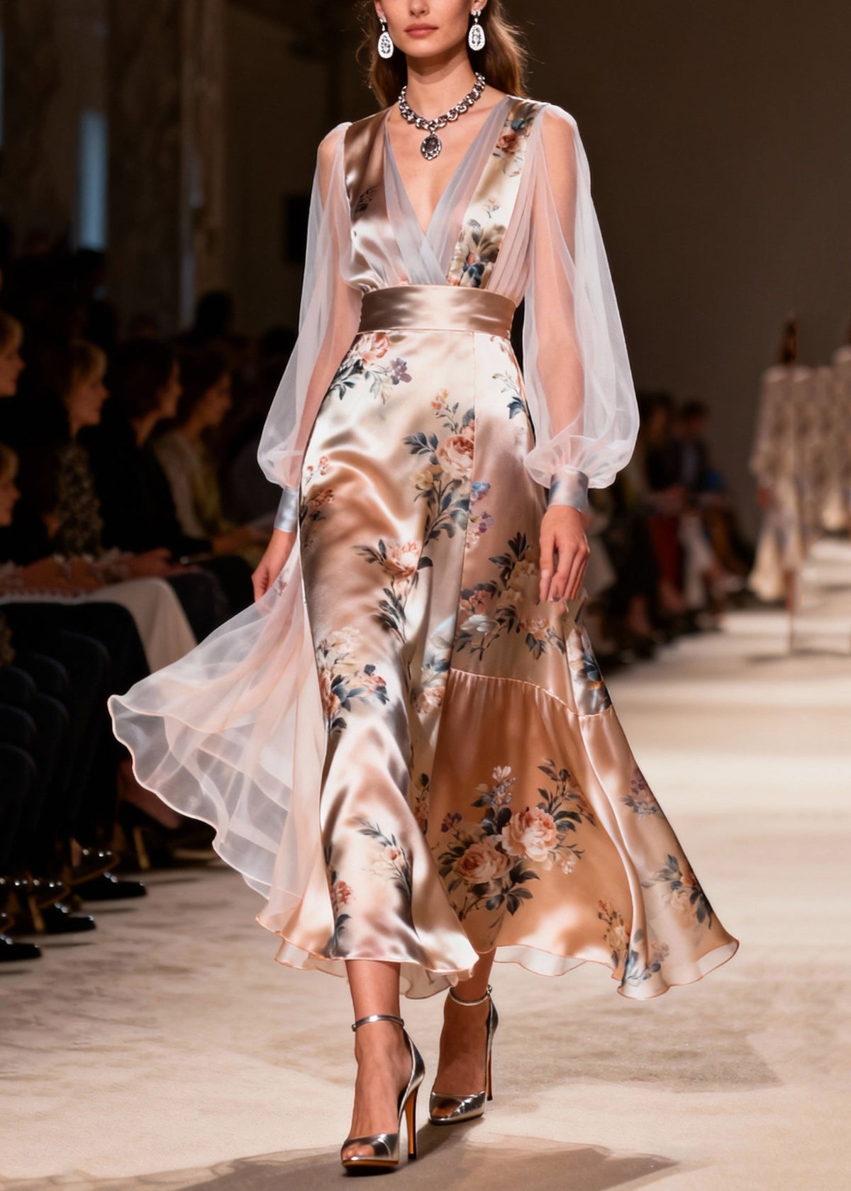 A Vintage Style Dress with Delicate Timeless Details