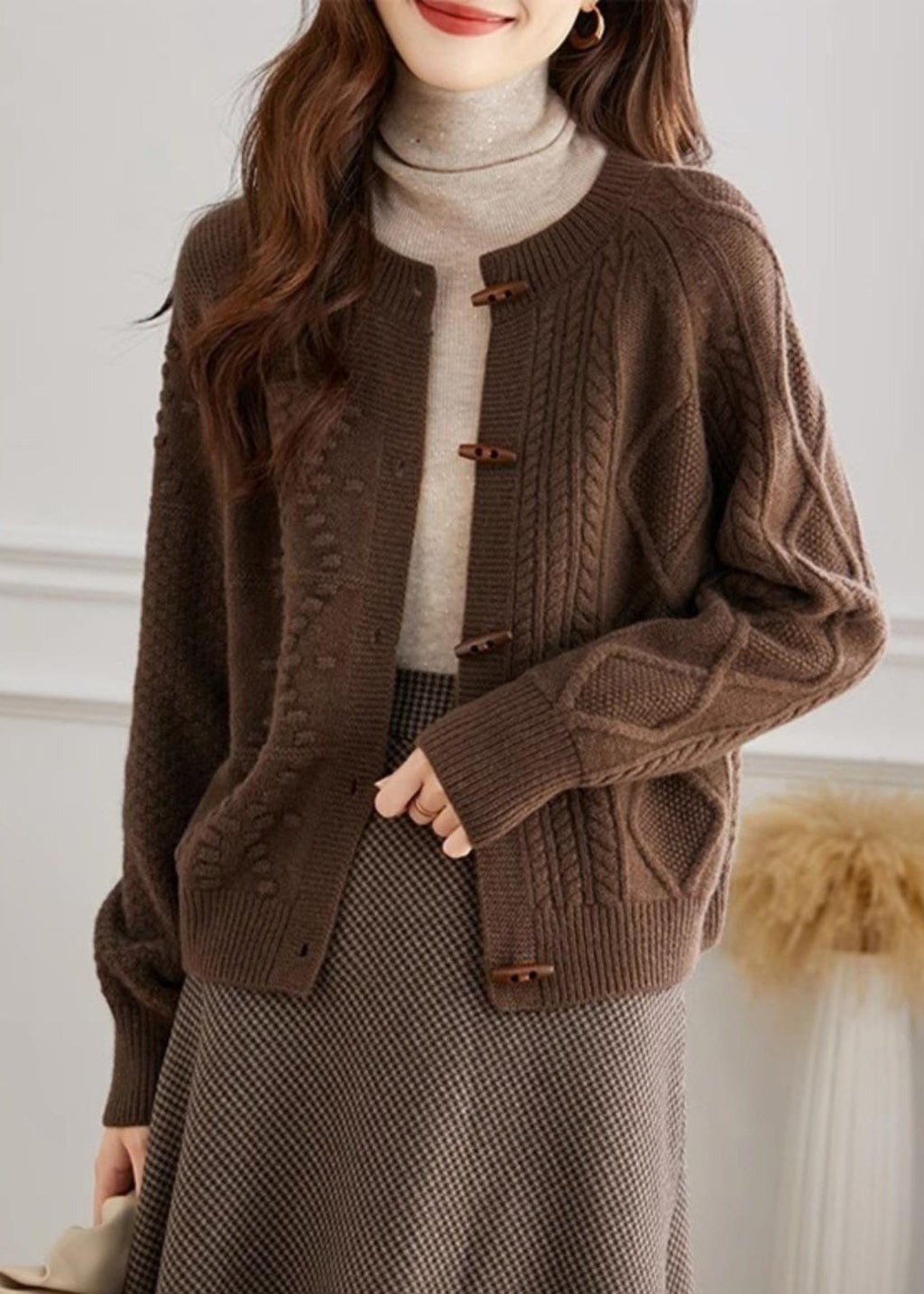 Vintage Inspired Cardigan with a Contemporary Edge