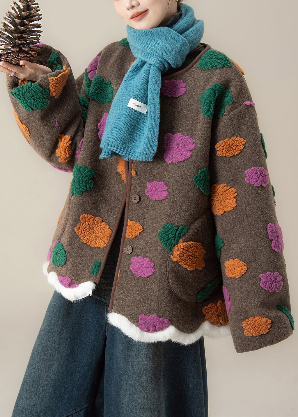 Gracefully Styled Coat for Any Occasion