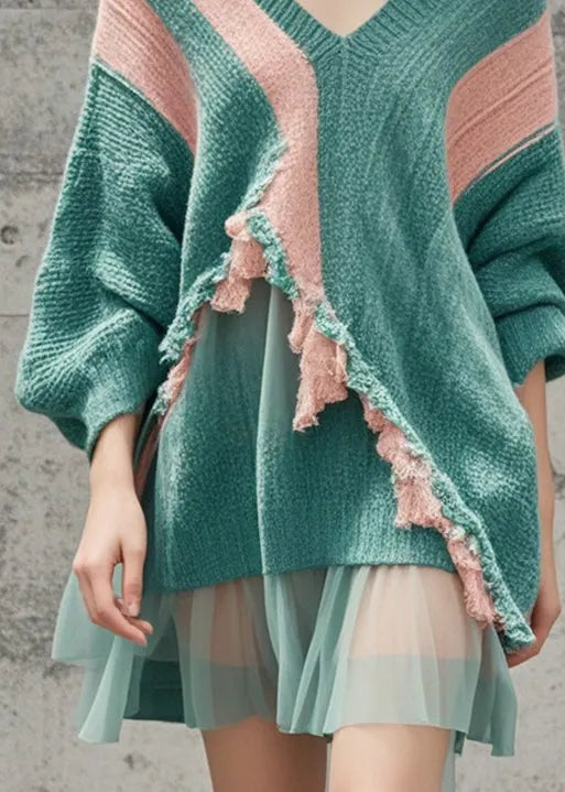 Vintage Inspired Sweater with a Contemporary Edge