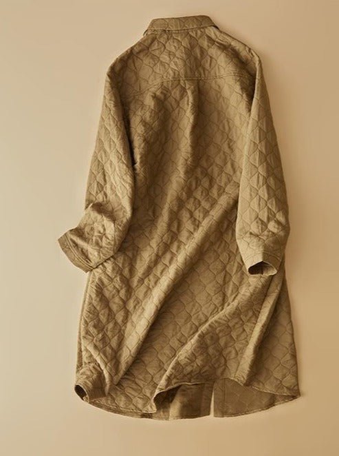 A Vintage Style Coat with Delicate Timeless Details