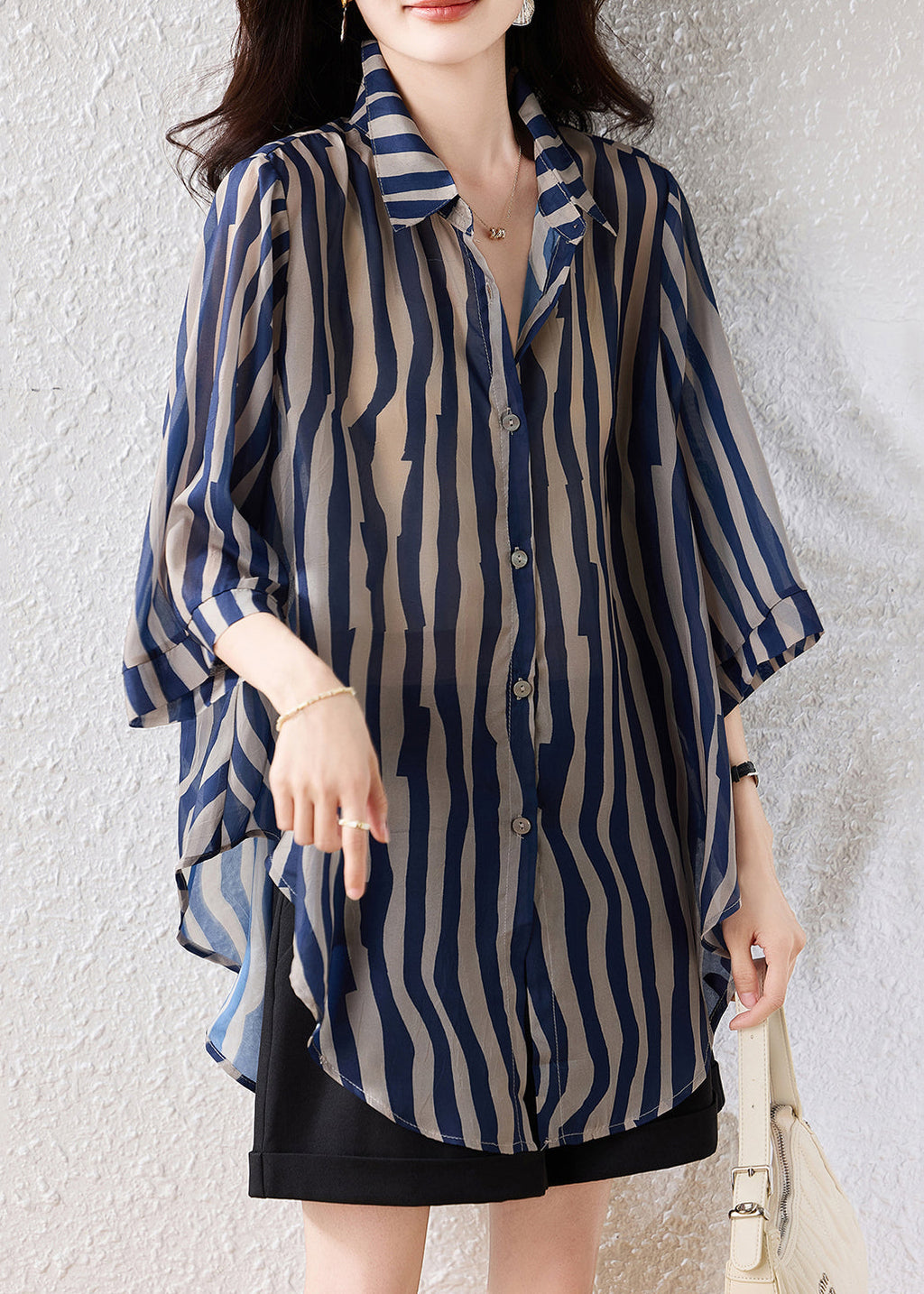 Beautifully Finished Blouse in a Timeless Design