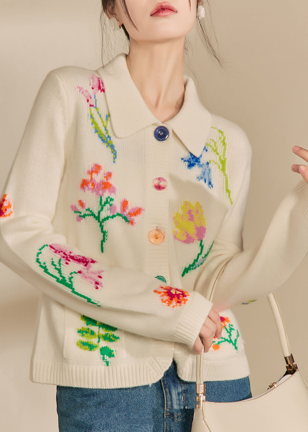 Beautifully Finished Cardigan in a Timeless Design