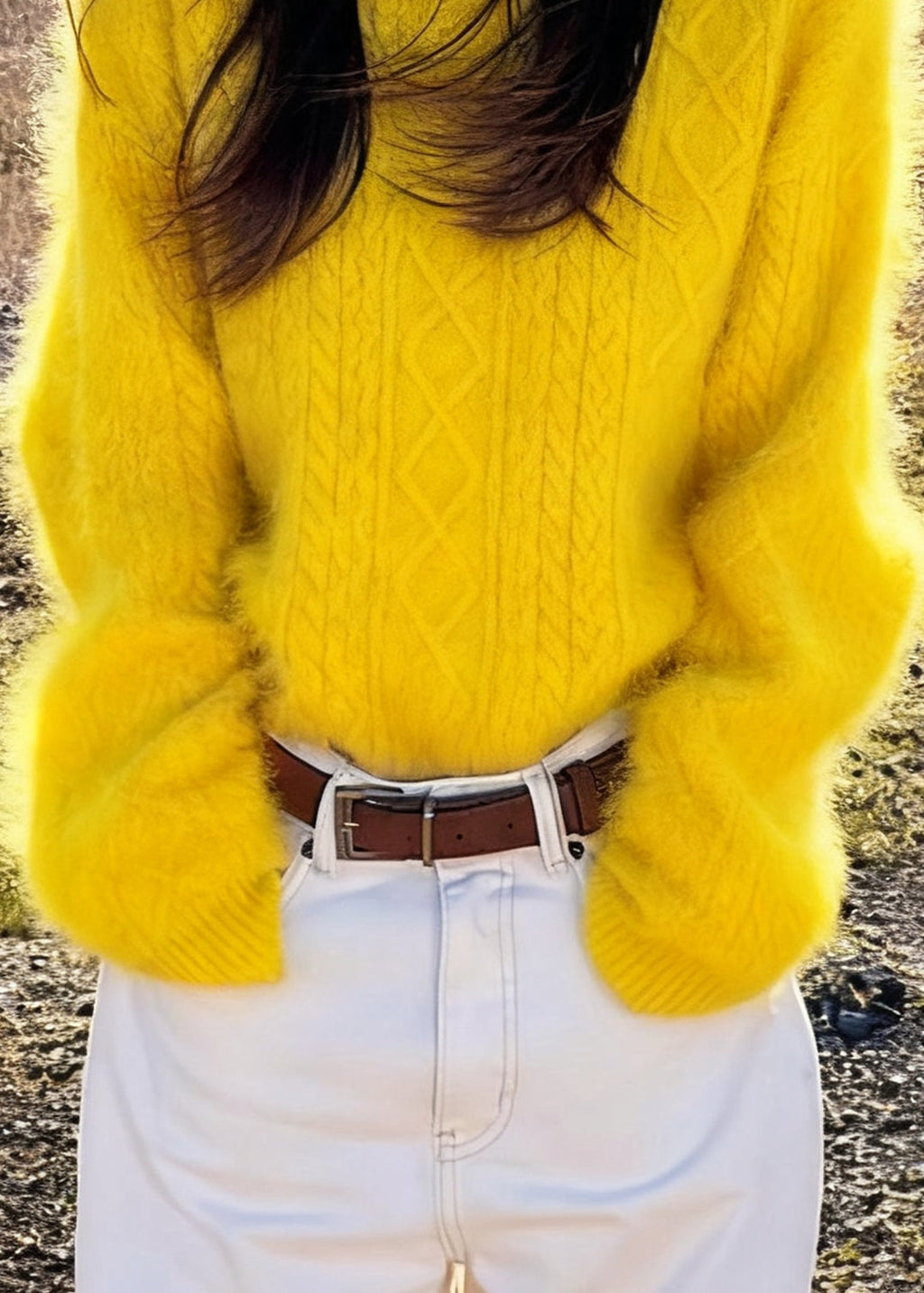 Beautifully Finished Sweater in a Timeless Design