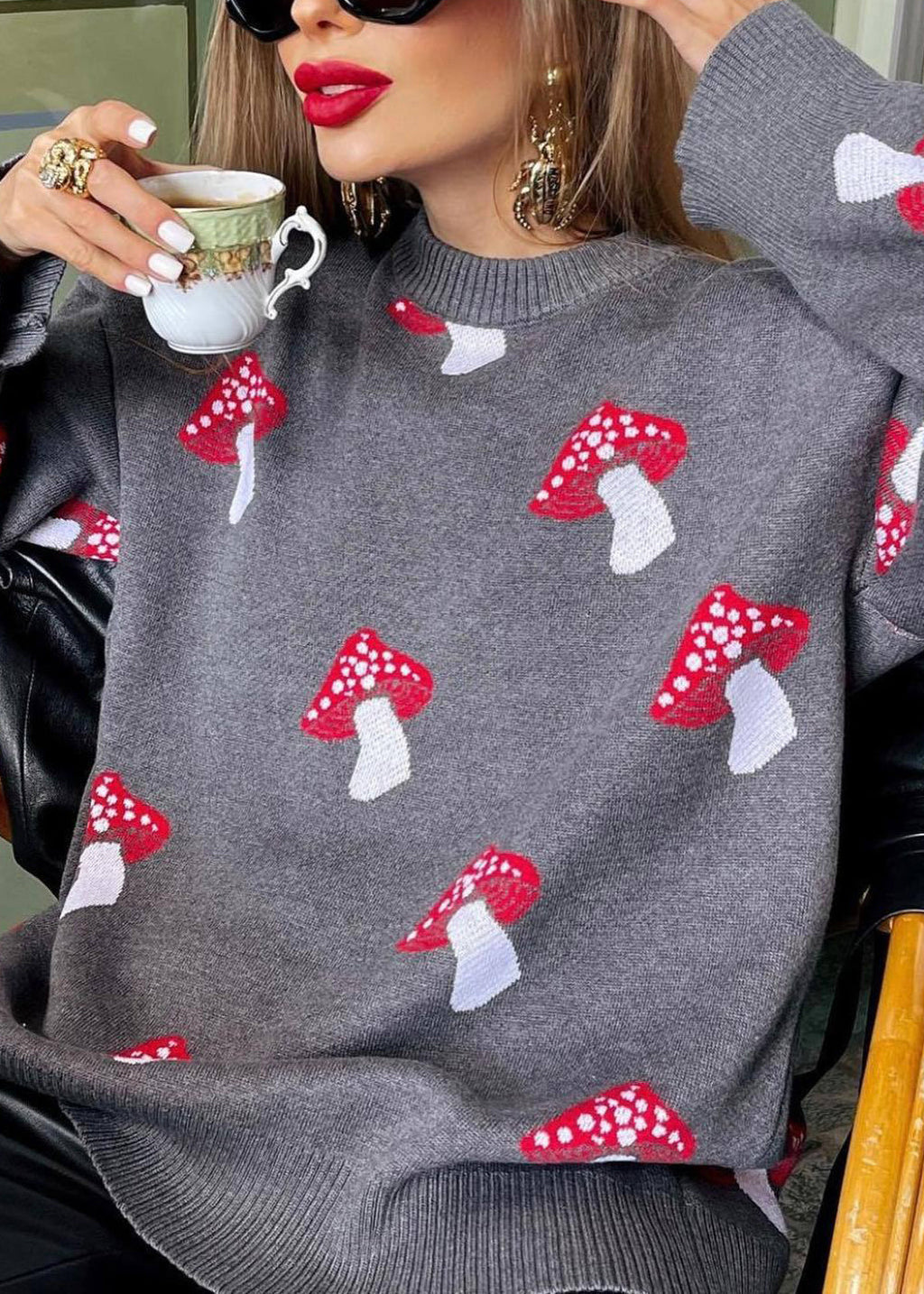 Gracefully Styled Sweater for Any Occasion