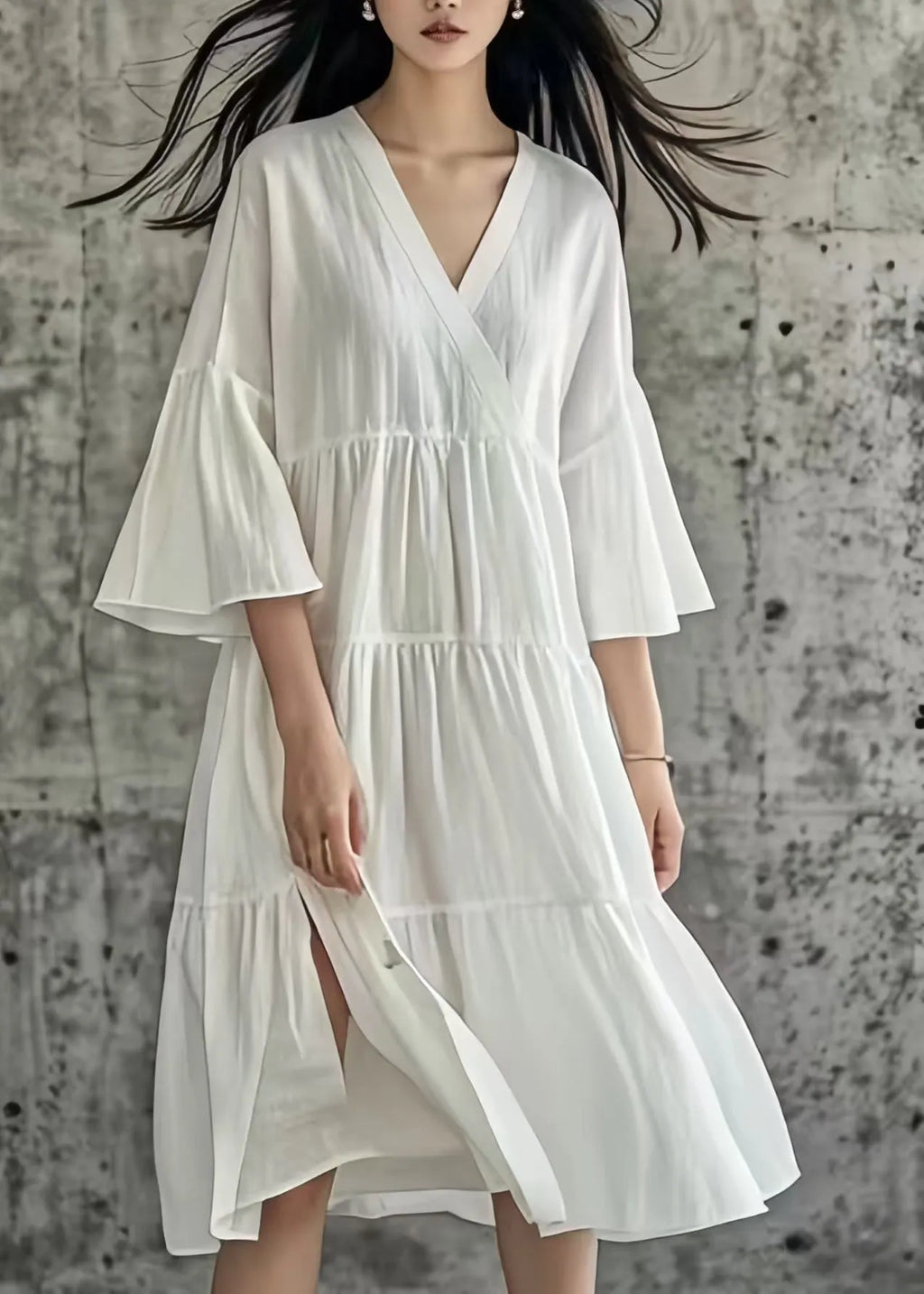 Well Tailored Dress with a Graceful Silhouette