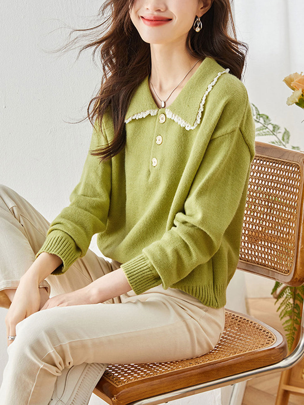 Elegantly Styled Sweater for Everyday Wear