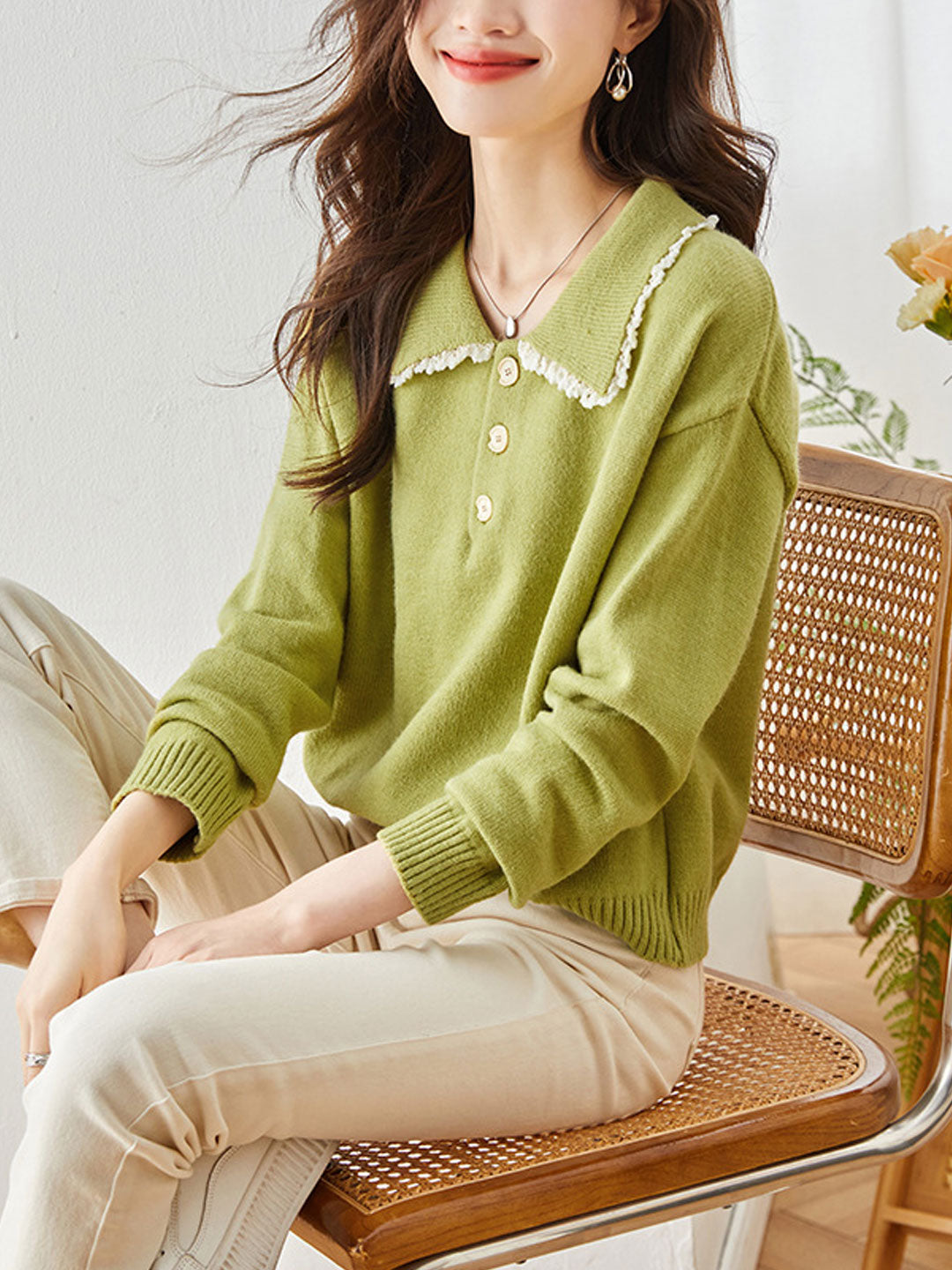 Elegantly Styled Sweater for Everyday Wear