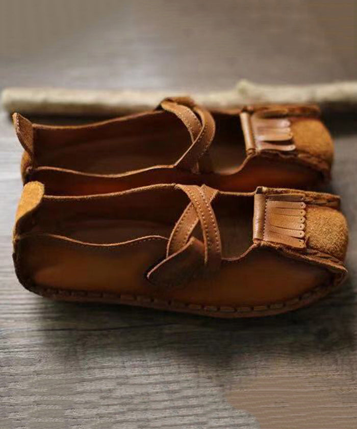 Chic Orthopedic Flats with Unique Design