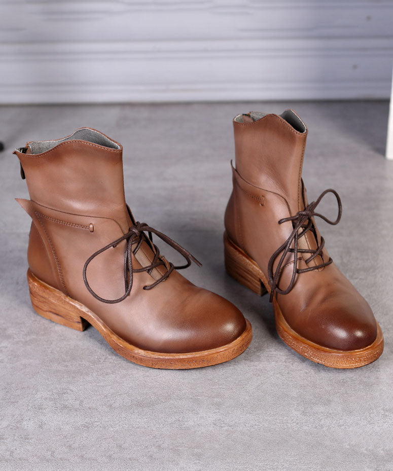 Vintage Inspired Orthopedic Boots