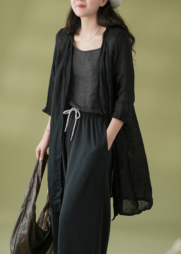 Well Tailored Cardigan with a Graceful Silhouette