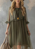 Elegantly Styled Dress for Everyday Wear