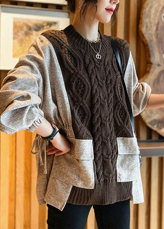 Vintage Inspired Sweater with a Contemporary Edge