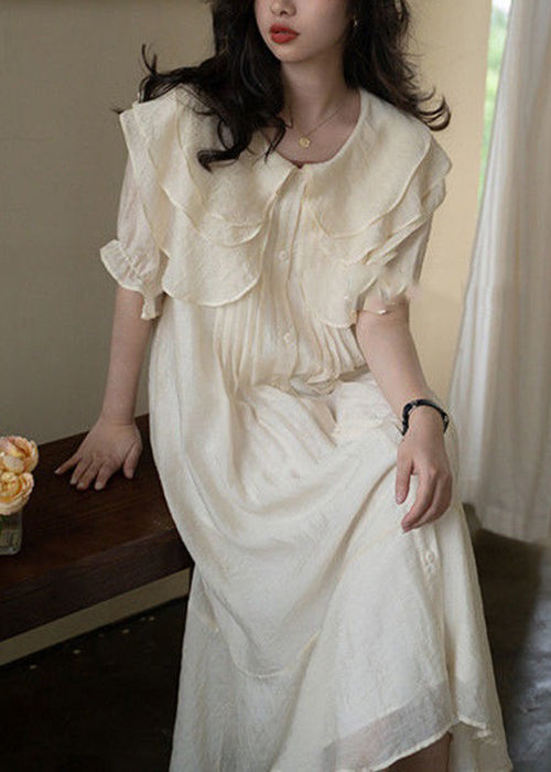 A Vintage Style Dress with Delicate Timeless Details