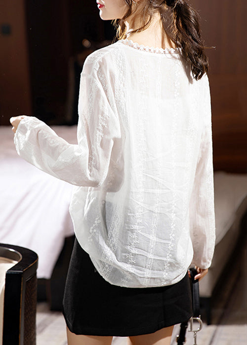 A Vintage Style Shirt with Delicate Timeless Details