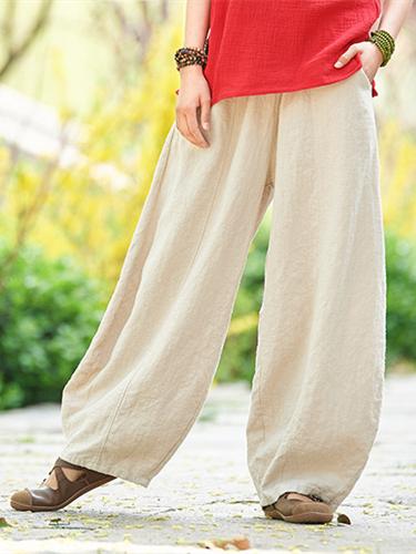 Well Tailored Pants with a Graceful Silhouette