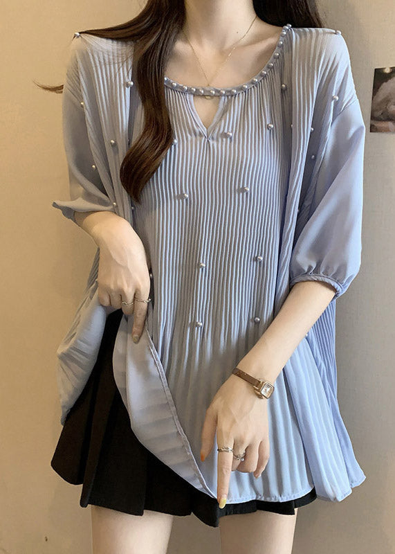 A Vintage Style Blouse with Delicate Timeless Details