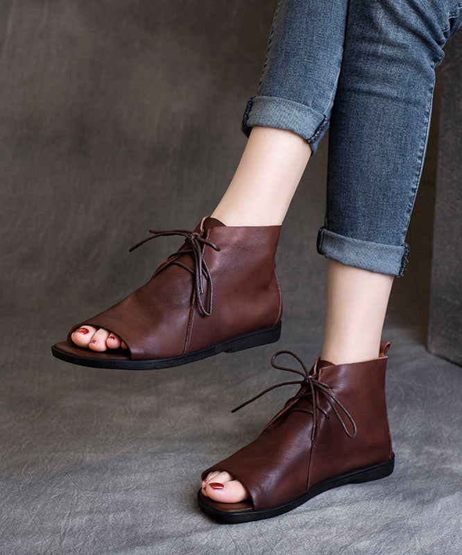 Vintage Inspired Orthopedic Boots