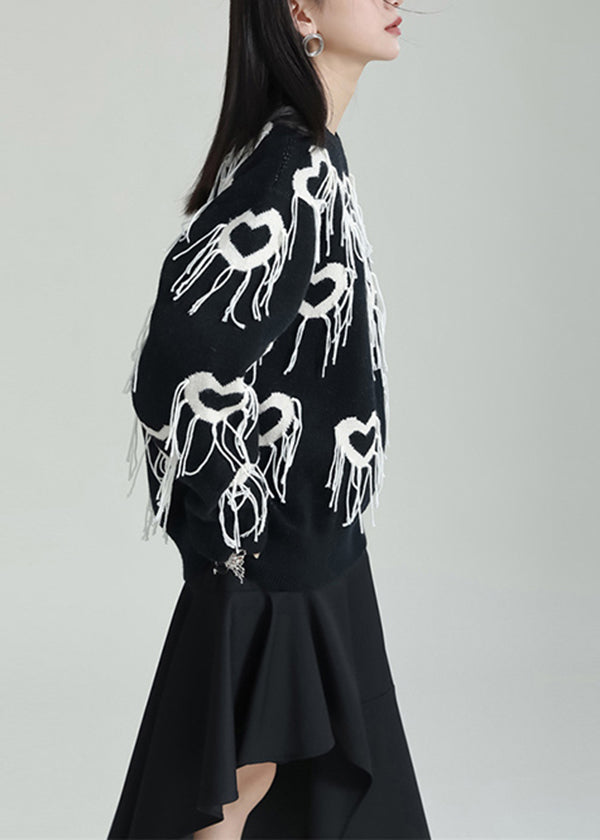 A Vintage Style Sweater with Delicate Timeless Details