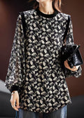 Well Tailored Blouse with a Graceful Silhouette