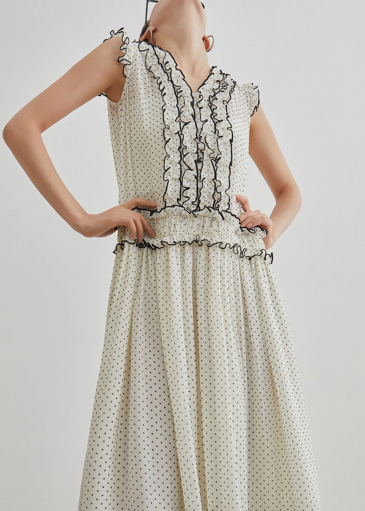 A Vintage Style Dress with Delicate Timeless Details