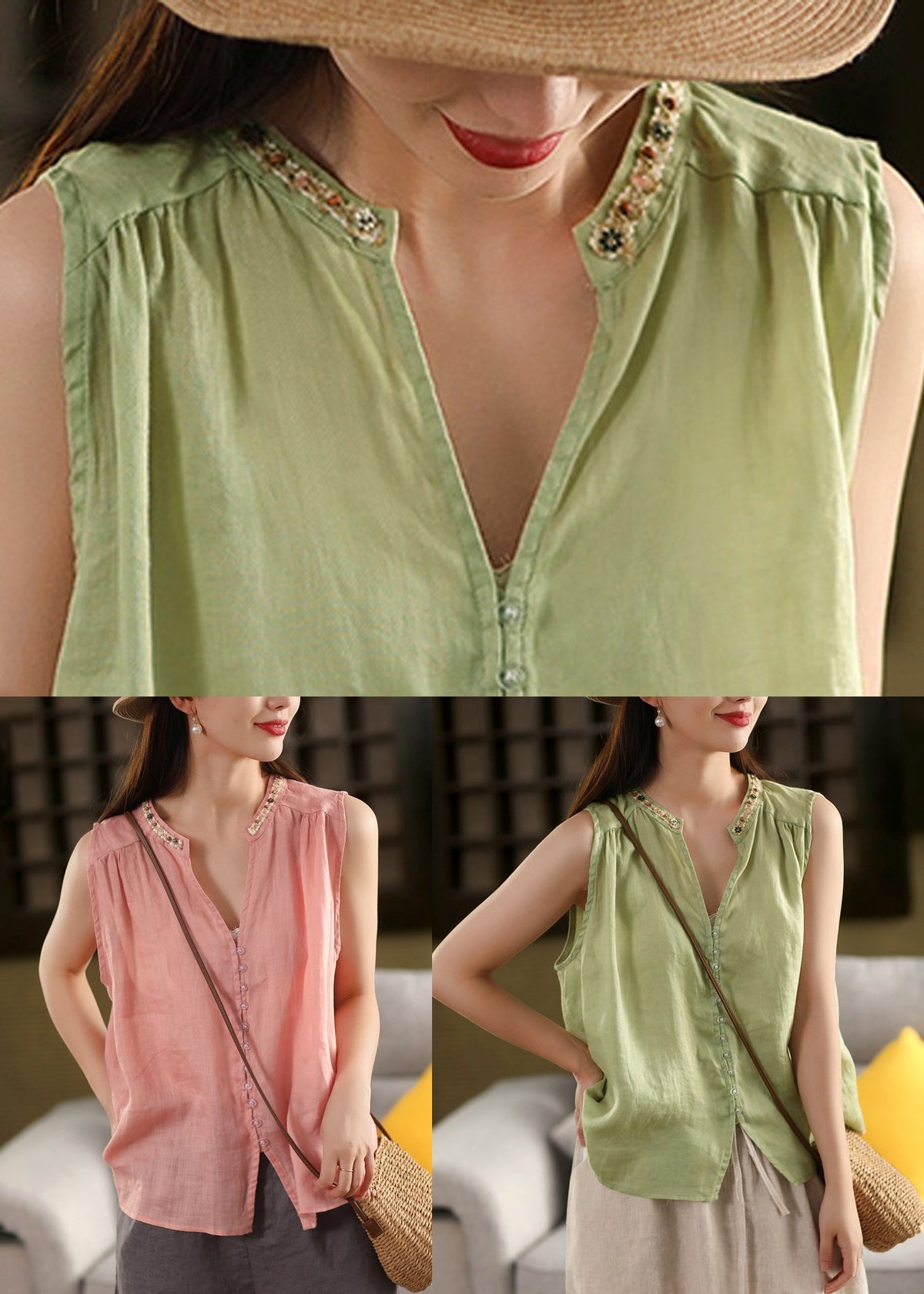 Well Tailored Blouse with a Graceful Silhouette