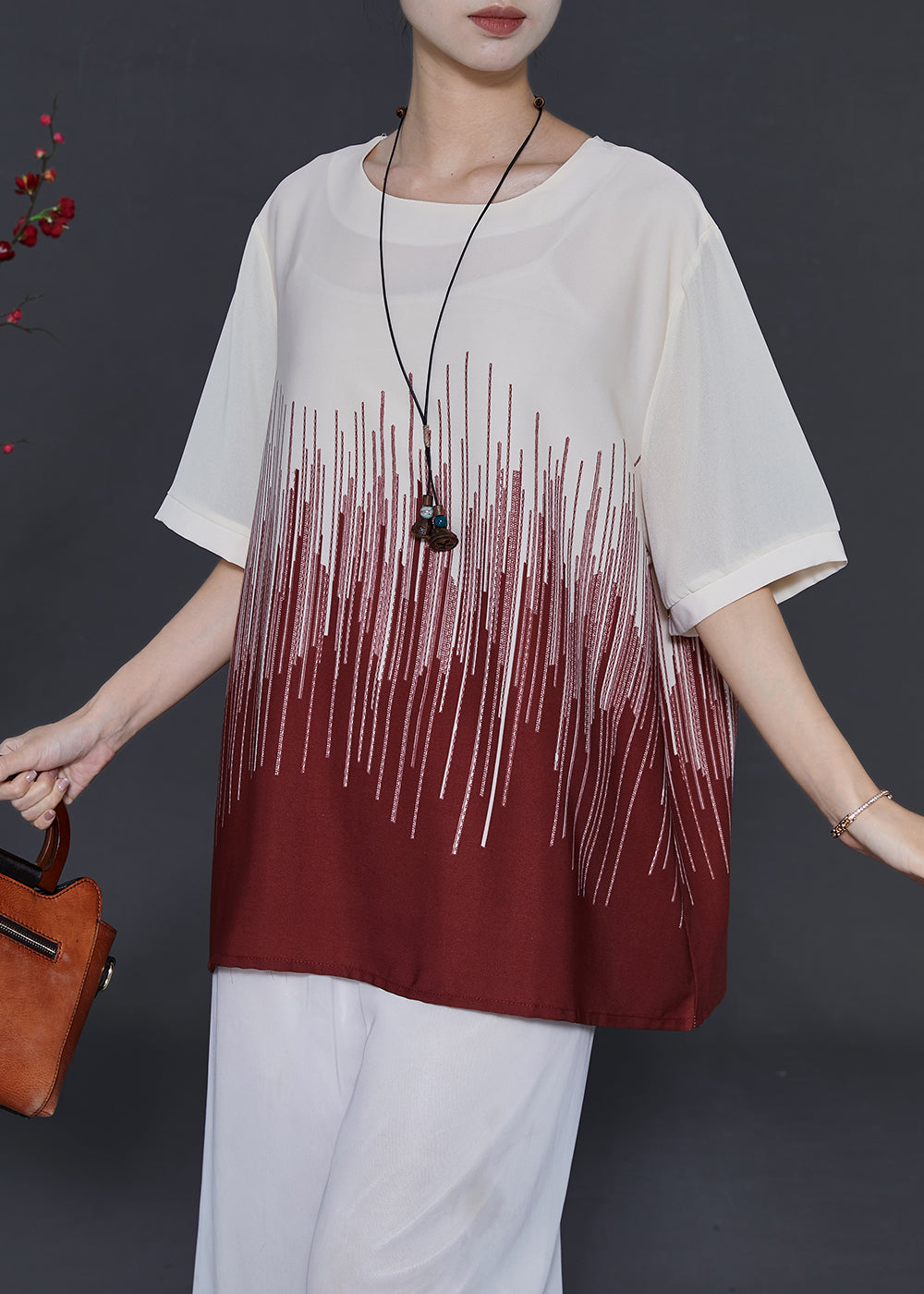 Gracefully Styled Top for Any Occasion