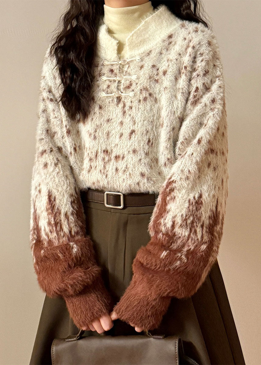 A Vintage Style Sweater with Delicate Timeless Details
