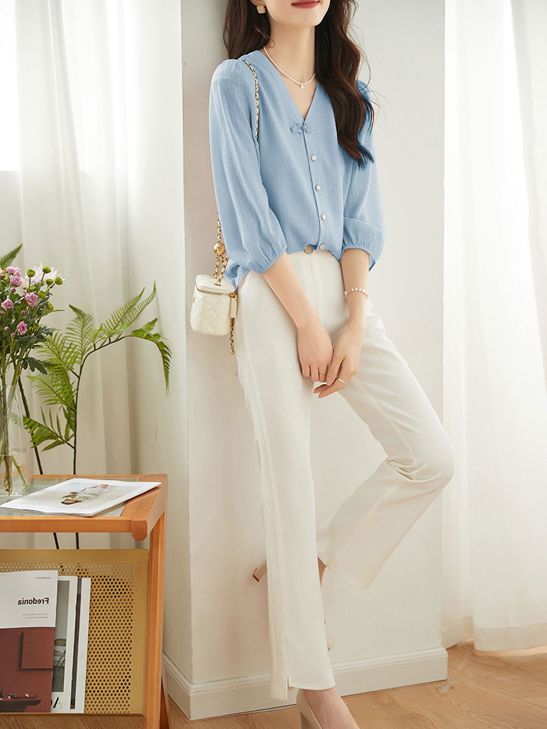 Beautifully Balanced Blouse with Timeless Character