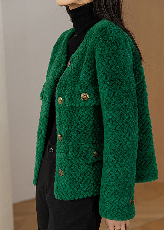 A Vintage Style Coat with Delicate Timeless Details