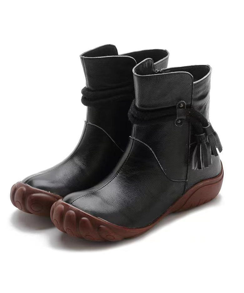 Classic Orthopedic Boots with Timeless Style