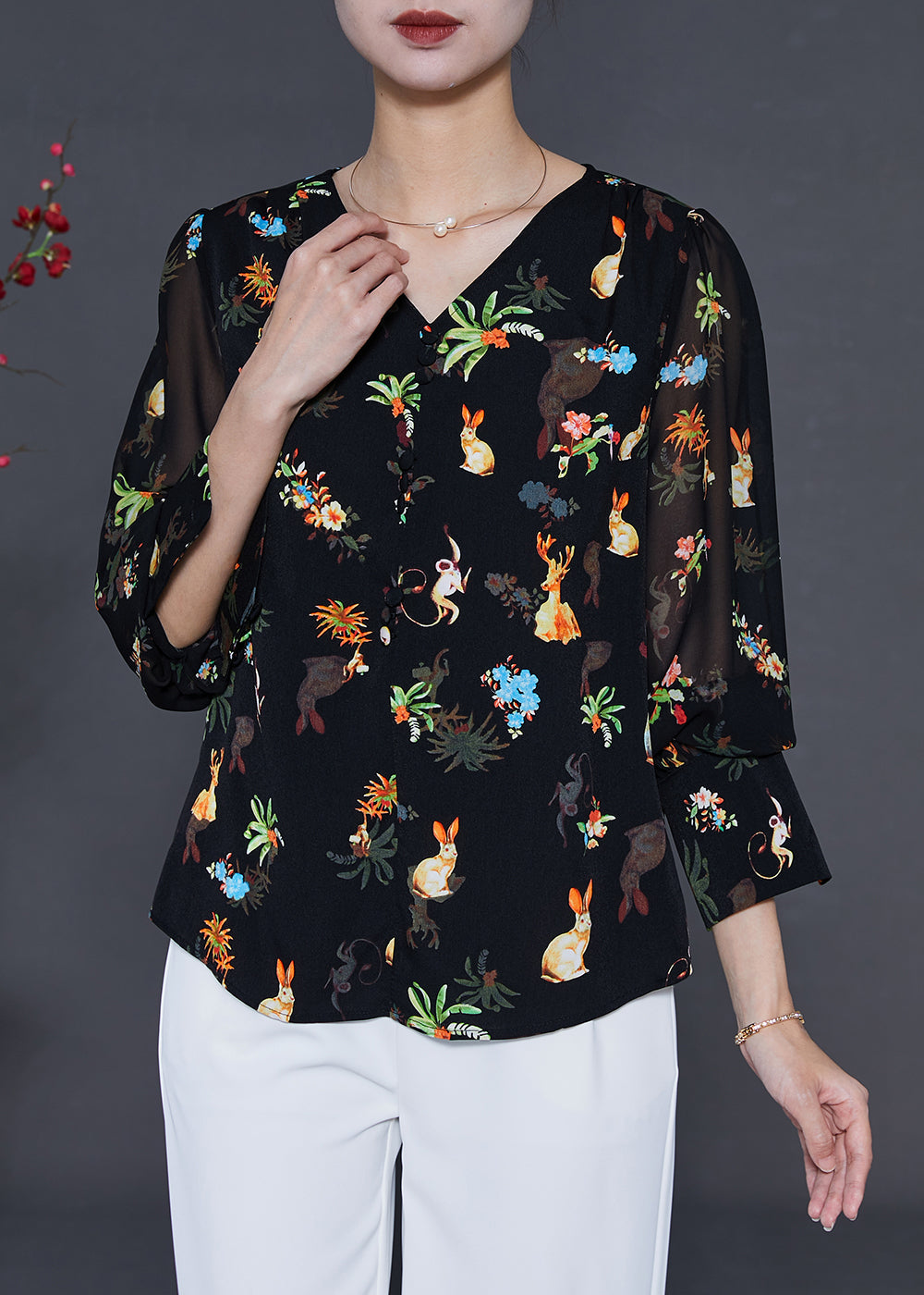 A Vintage Style Top with Delicate Timeless Details