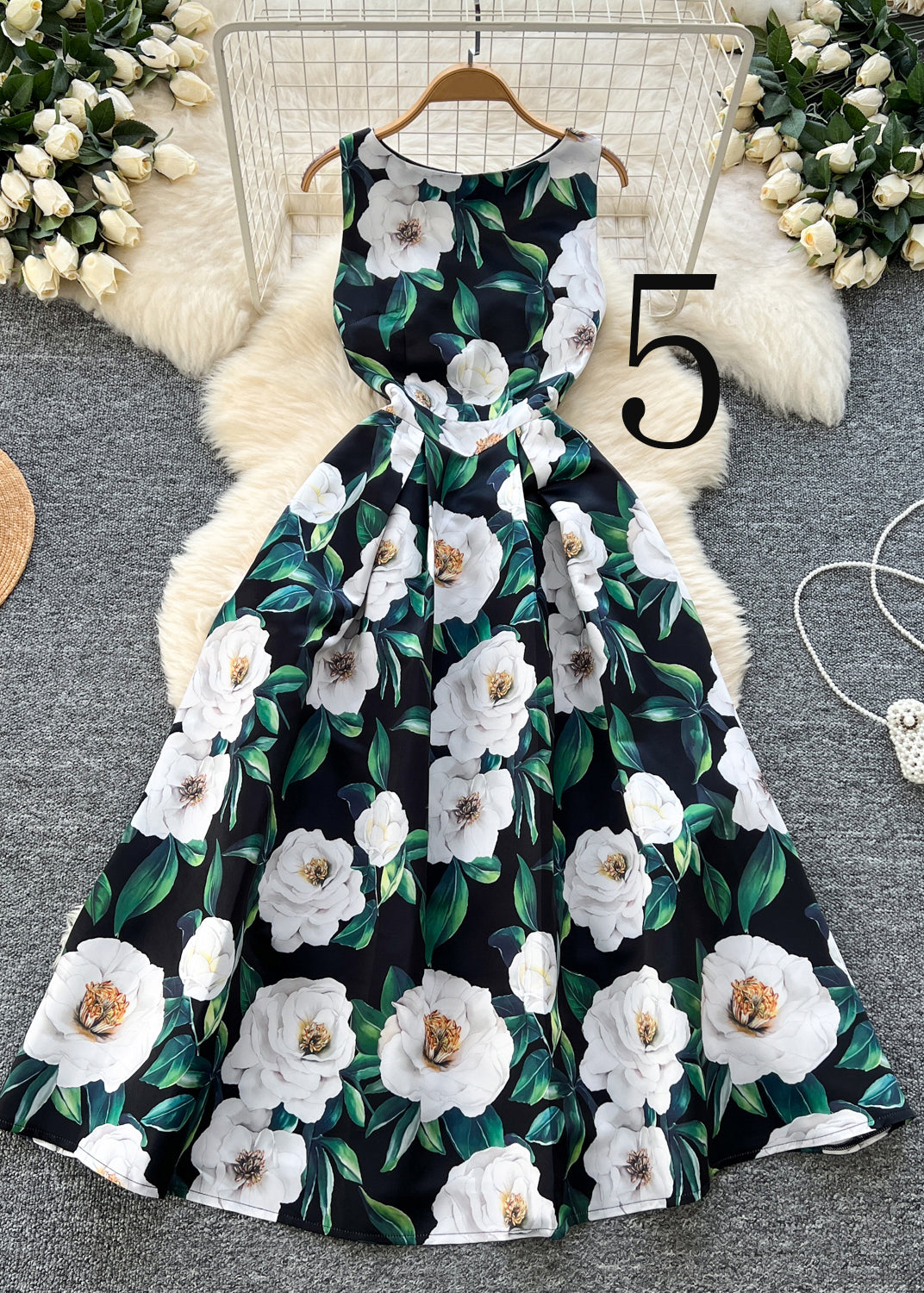 A Vintage Style Dress with Delicate Timeless Details