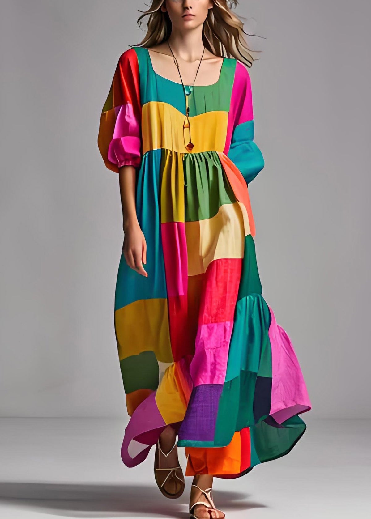 Classic Vintage Dress with a Flattering Fit