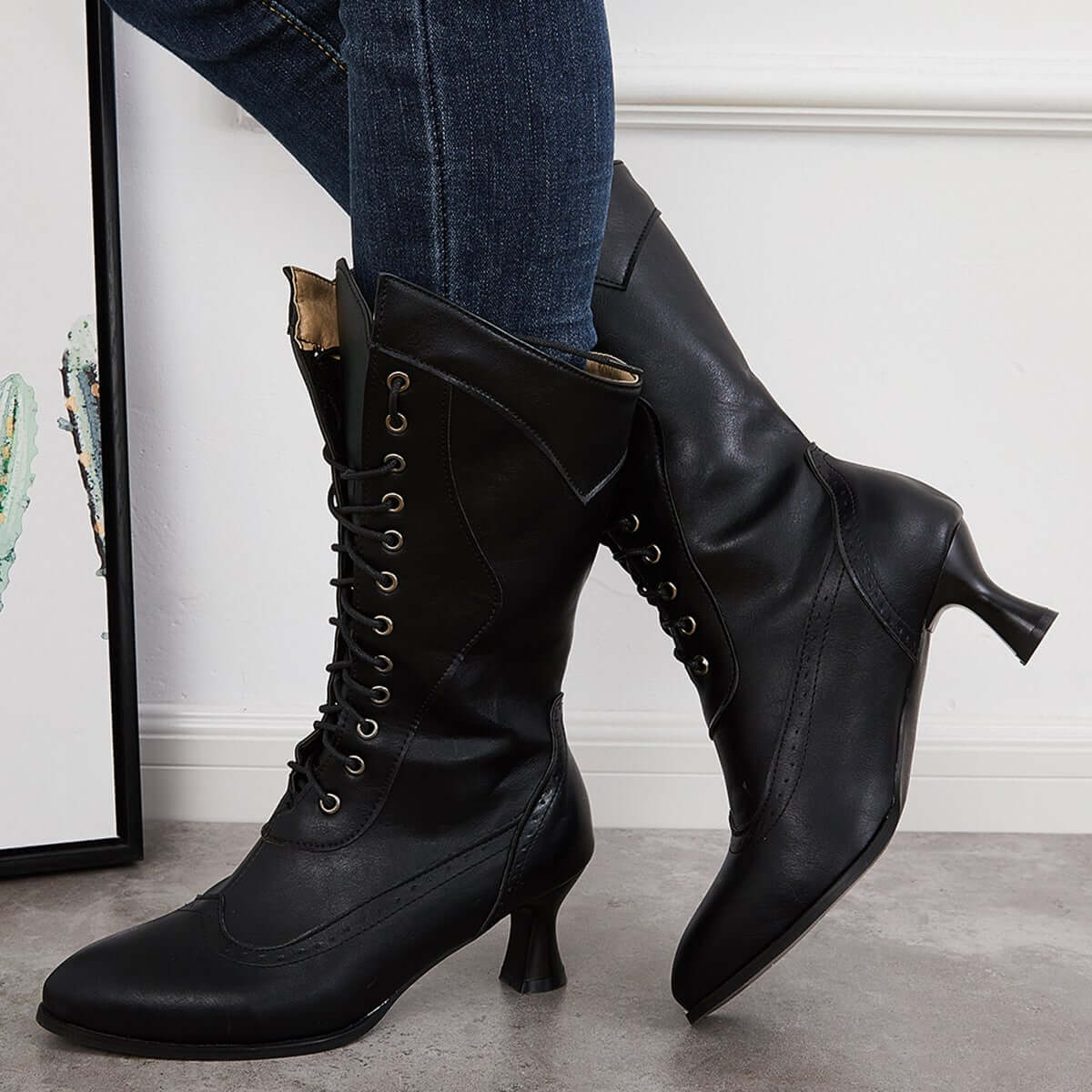 Classic Orthopedic Boots with Timeless Style