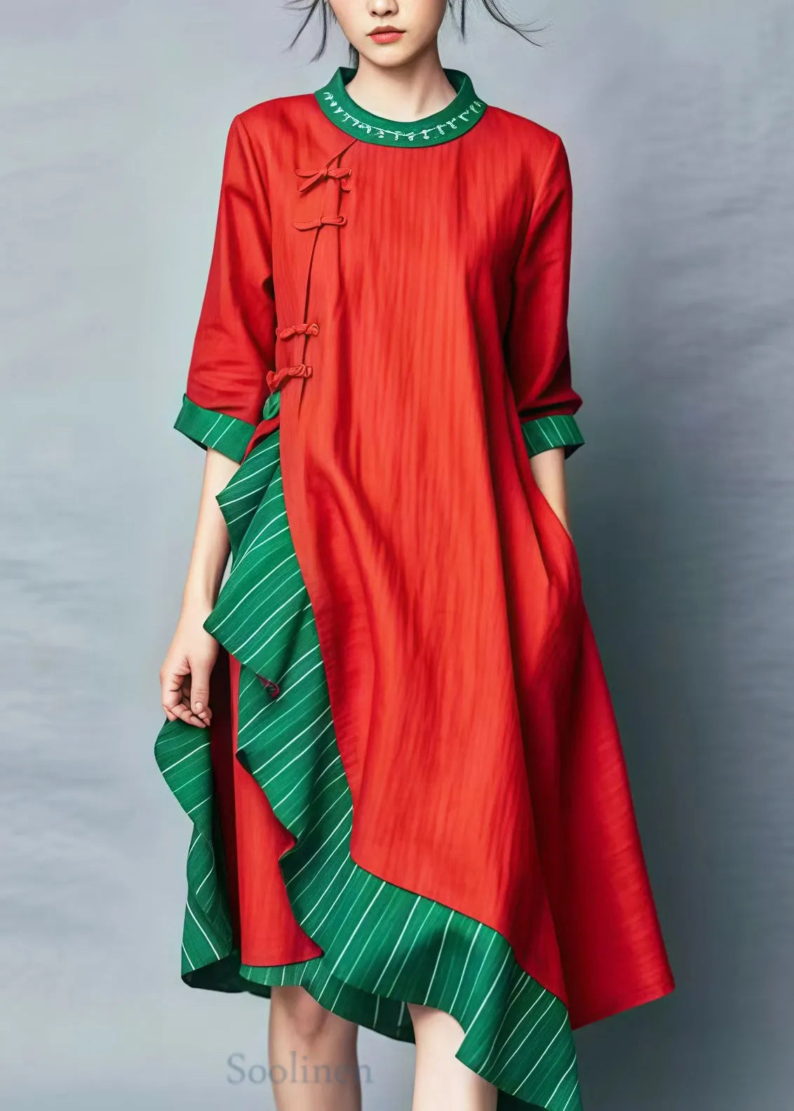 A Vintage Style Dress with Delicate Timeless Details
