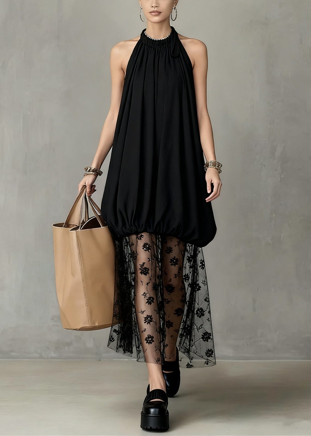 A Vintage Style Dress with Delicate Timeless Details
