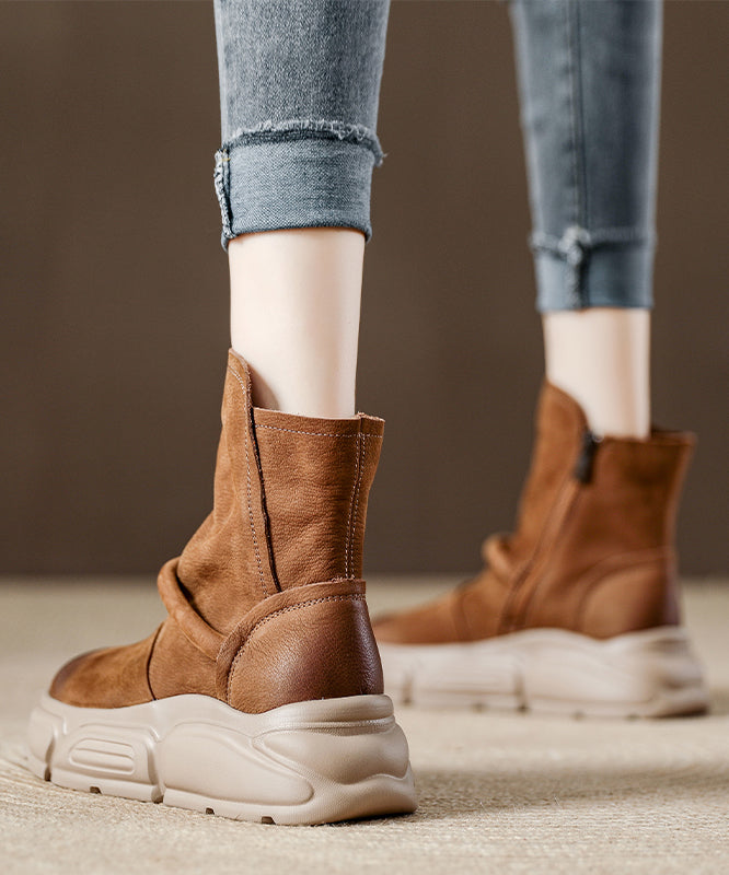 Graceful Orthopedic Boots for Modern Look