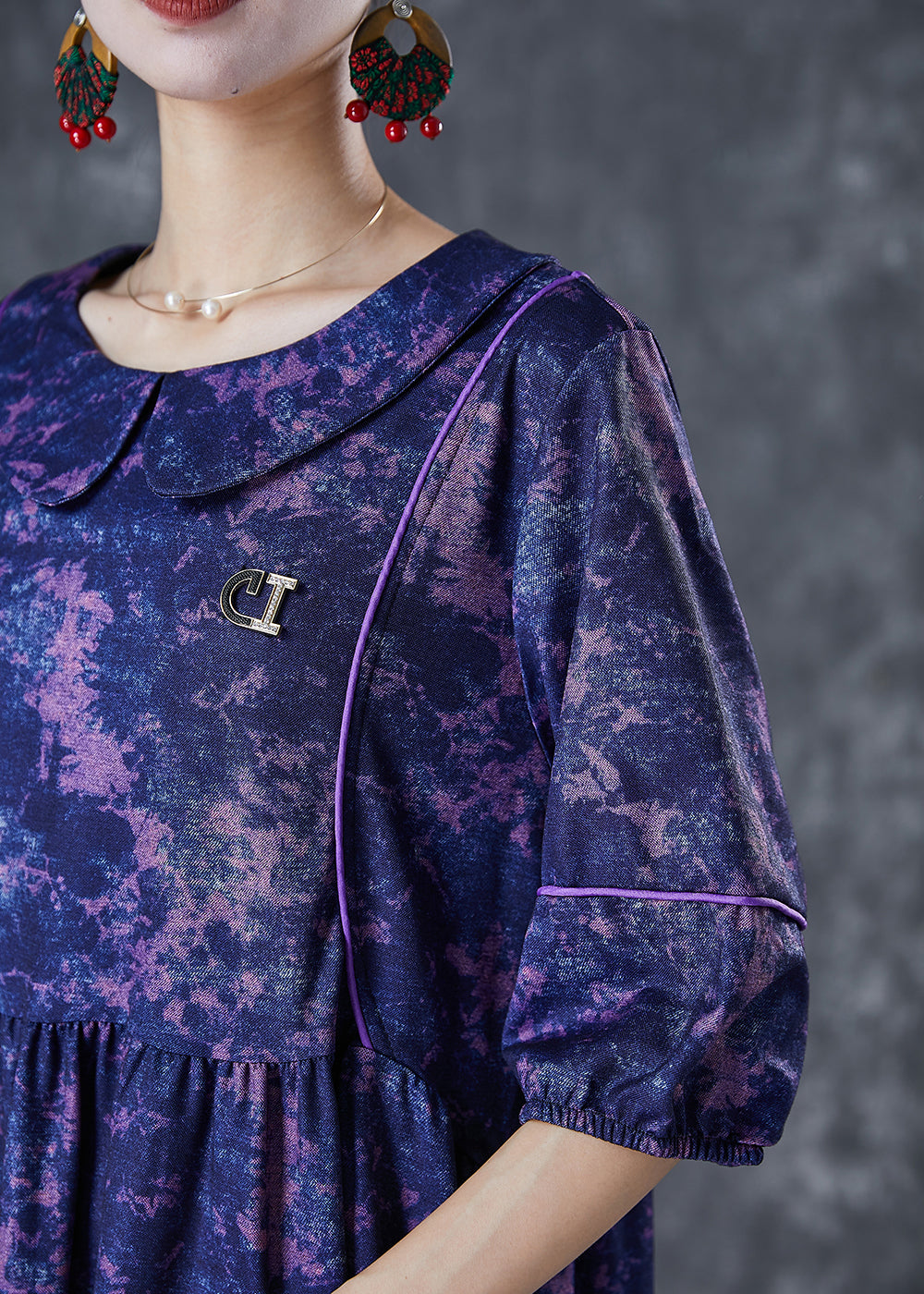 A Vintage Style Dress with Delicate Timeless Details