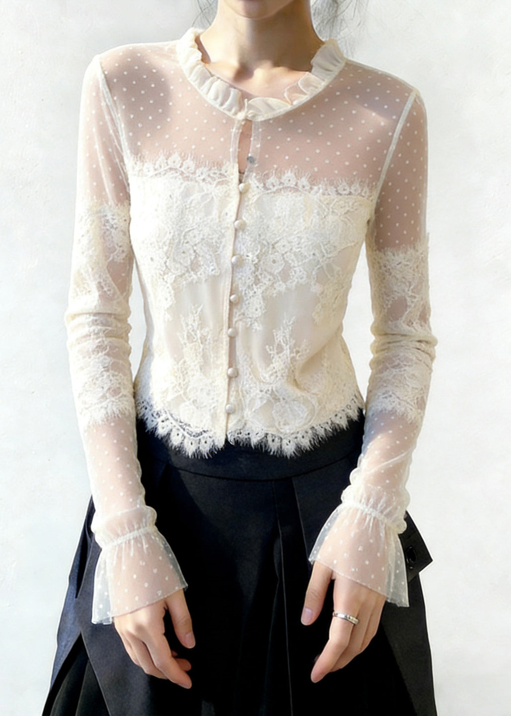 Beautifully Finished Blouse in a Timeless Design